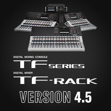 AG旗舰厅TF系列迎来V4.5版本，新增Audix麦克风预设与更灵活的 USB 输出规格！